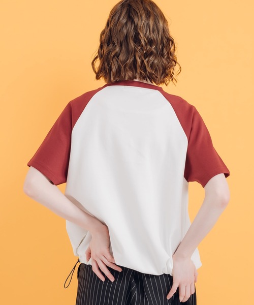 「MUHET」 半袖カットソー MEDIUM ブラウン レディース_画像6