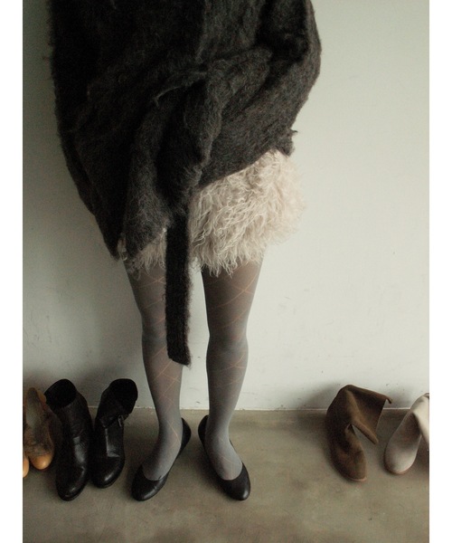 igi パンツ Laced Fur Shorts / レースアップファーショートパンツ