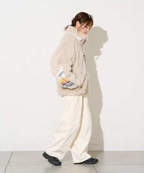 etsinta ブルゾン etsinta（エシンタ） ブルゾン アウター ボア 厚手 「etsinta