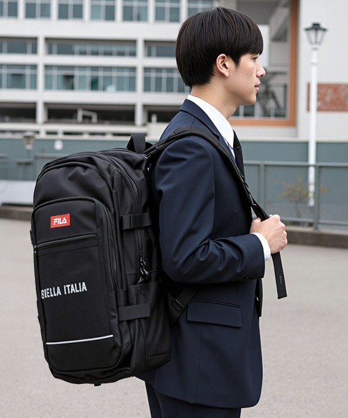 FILA バックパック 30L 黒 FILA デイバック リュック 「FILA/フィラ」リュック バック
