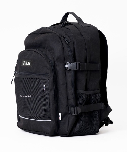 【色:ブラック】[フィラ] リュック リュックサック 大容量 大きめ ブランド FILA（フィラ） デイバック リュック 「FILA/フィラ」大容量リュック