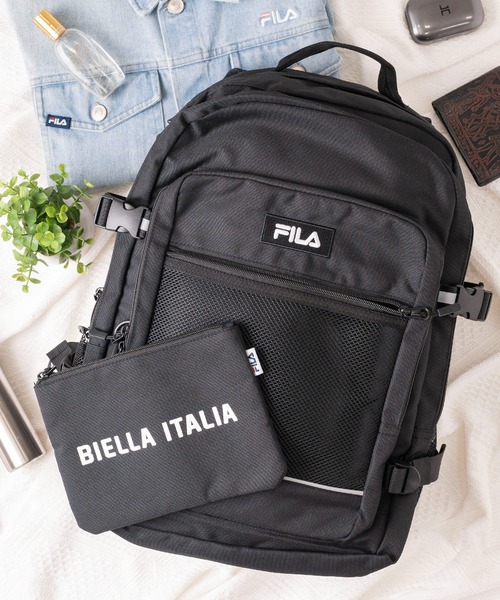 FILA バックパック 30L 黒 FILA デイバック リュック 「FILA/フィラ」リュック バック
