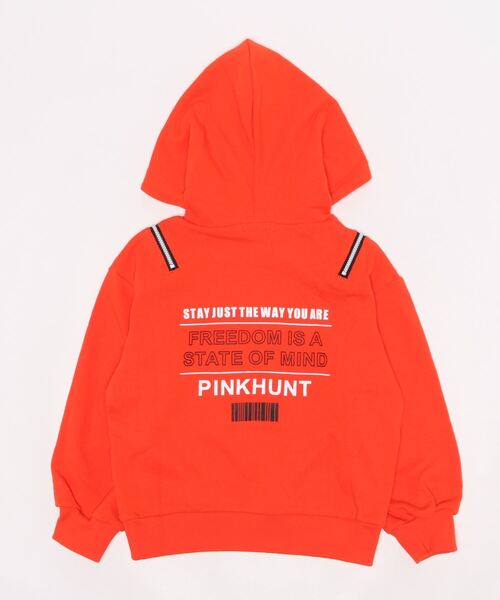 パーカー PINKHUNT 肩出しジップパーカー 6101K #IG|ZOZOTOWN PayPayモール店|02