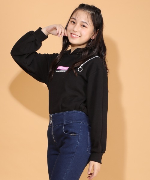 パーカー PINKHUNT 肩出しジップパーカー 6101K #IG|ZOZOTOWN PayPayモール店|10