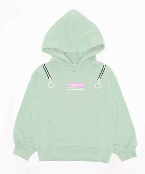 パーカー PINKHUNT 肩出しジップパーカー 6101K #IG|ZOZOTOWN PayPayモール店|11
