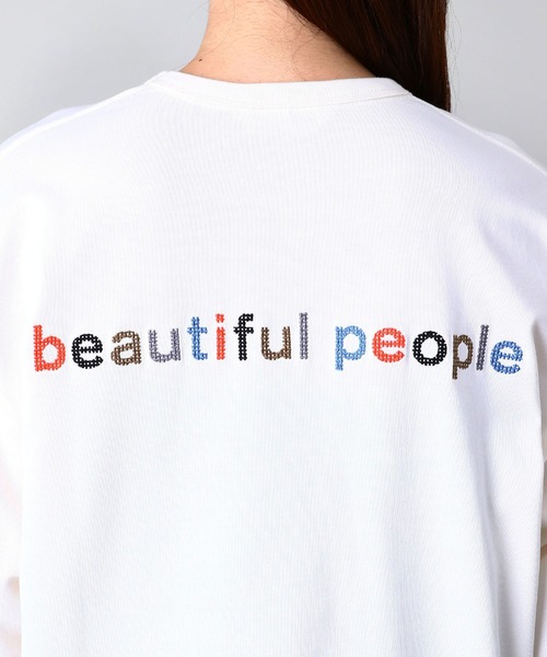 【美品】beautiful people suvin pima jersey T beautiful people tシャツ Tシャツ suvin pima jersey weave