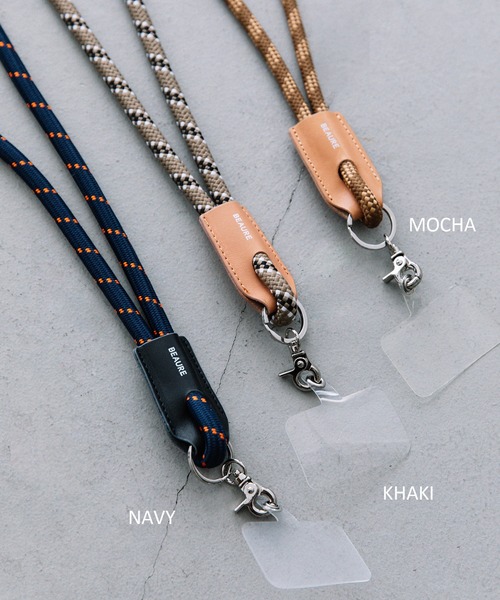 Beau're（ヴュレ） BEAURE パラコード モバイルストラップ ショルダー