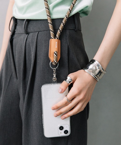 Beau're（ヴュレ） BEAURE パラコード モバイルストラップ ショルダー