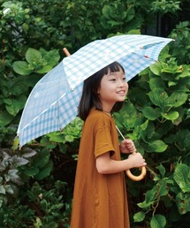 392 plus m 傘 Umbrella Kids 45 - gingham 790143 キッズ 子供
