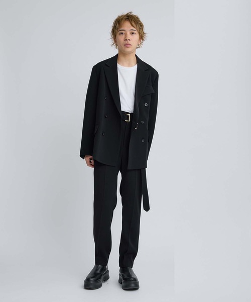 パンツ スラックス STUDIOUS別注 Double Satin Slim Pants パンツ スラックス STUDIOUS別注 Double Satin Slim Pants