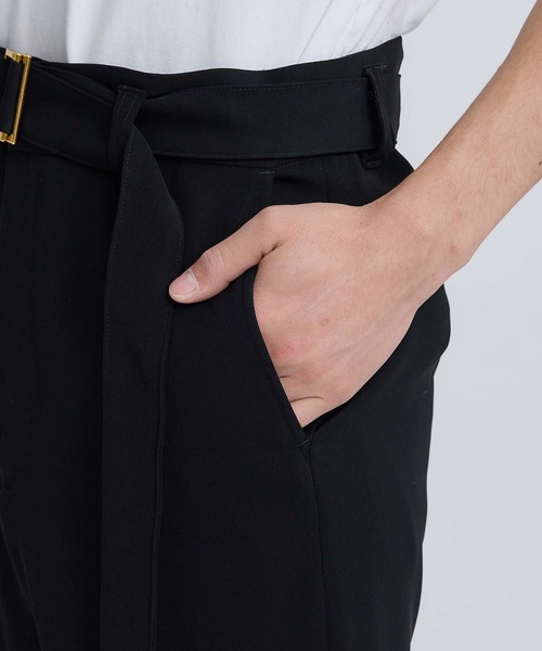 パンツ スラックス STUDIOUS別注 Double Satin Slim Pants パンツ スラックス STUDIOUS別注 Double Satin Slim Pants