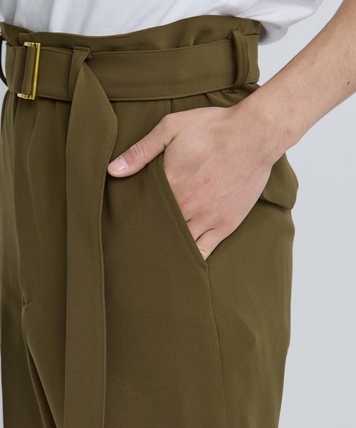 パンツ スラックス STUDIOUS別注 Double Satin Slim Pants パンツ スラックス STUDIOUS別注 Double Satin Slim Pants