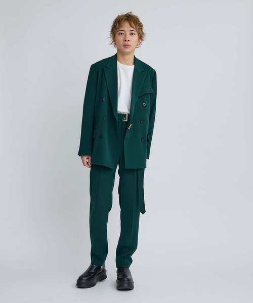 パンツ スラックス STUDIOUS別注 Double Satin Slim Pants パンツ スラックス STUDIOUS別注 Double Satin Slim Pants