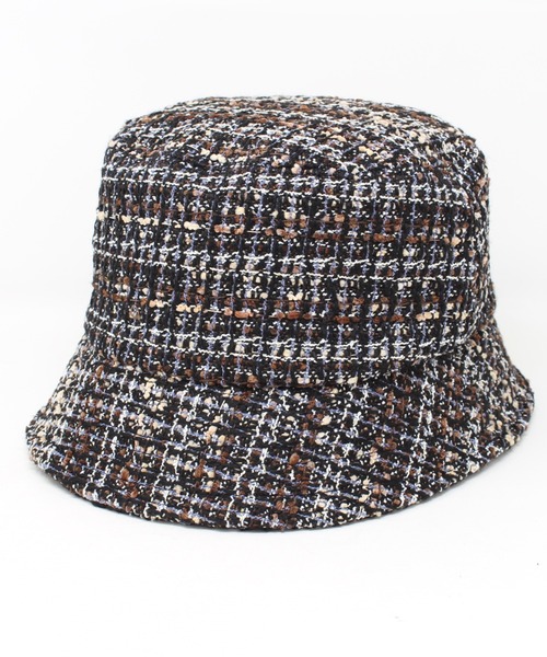 Twinkle（トゥインクル） 帽子 ハット ツイードバケットハット メンズ