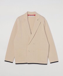 【DOLCE&GABBANA】ダブルブレストミラノリブジャケット DOLCE&GABBANA】ダブルブレストミラノリブジャケット (Dolce
