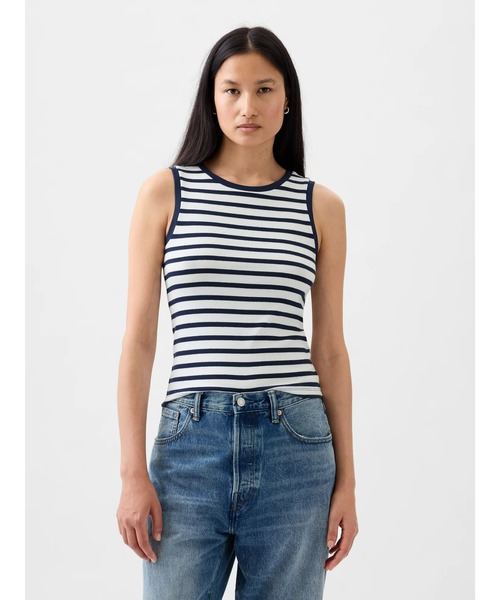 GAP（ギャップ） タンクトップ ノースリーブ モダン シェル タンク