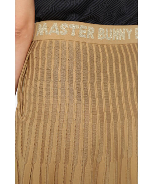 MASTER BUNNY EDITION スカート 「MASTER EDITION」ピンタック柄