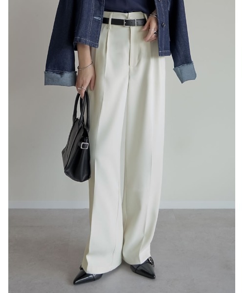 Re:EDIT（リエディ） スラックス パンツ 「販売枚数7万枚突破