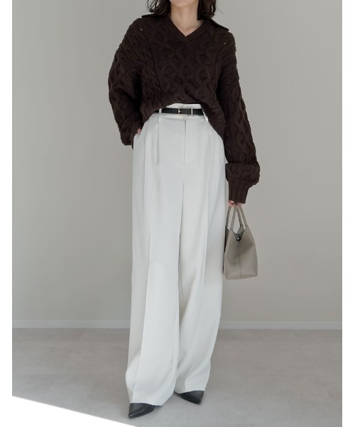 Re:EDIT（リエディ） スラックス パンツ 「販売枚数7万枚突破