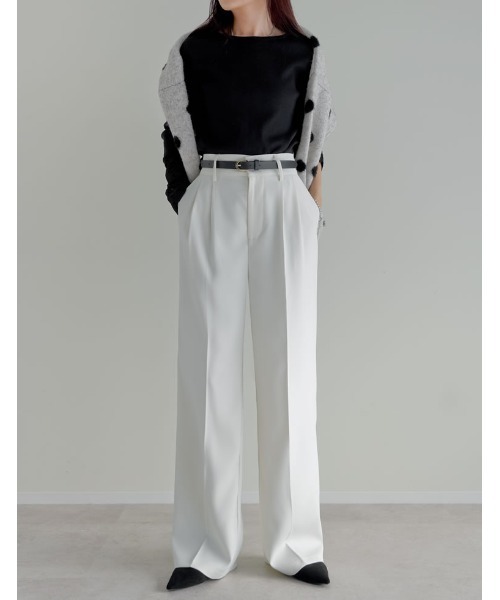 Re:EDIT（リエディ） スラックス パンツ 「販売枚数7万枚突破