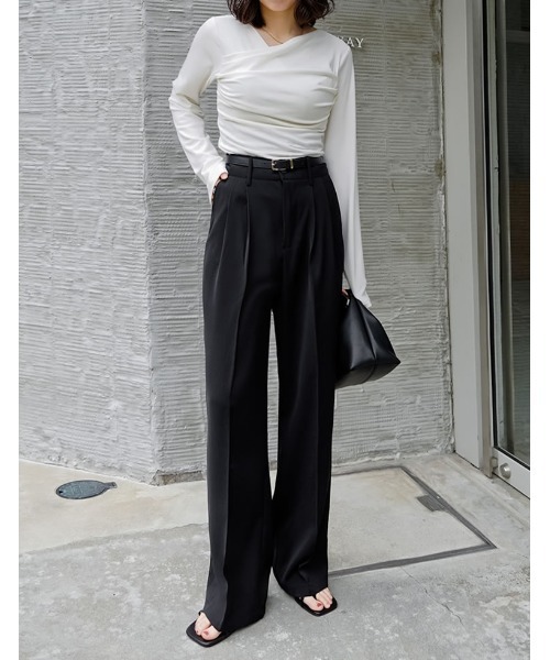 Re:EDIT（リエディ） スラックス パンツ 「販売枚数7.3万枚突破