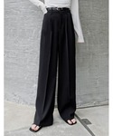 ワイドパンツ スラックス パンツ 「販売枚数7...の詳細画像4
