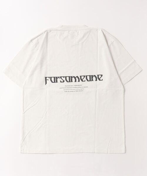 FORSOMEONE SMILE TEE 2.0（Tシャツ/カットソー）｜FORSOMEONE