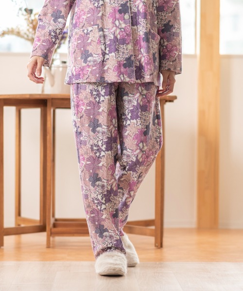 LIBERTY.（リバティ） パジャマ ルームウェア 「LIBERTY」ニットキルト