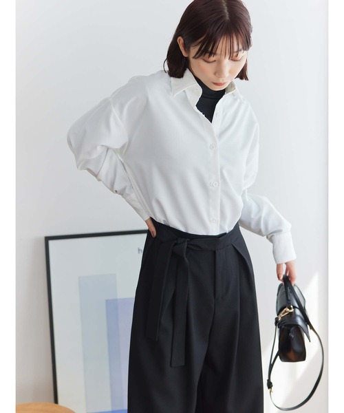 日本に シャツ Sheen Edit ブラウス レディース スタンダードシャツ レディースウェア