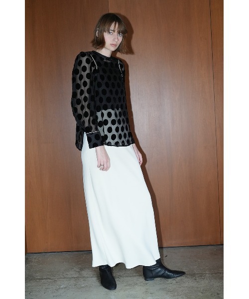 tシャツ CLANE/クラネ/BIG DOT OPAL TOPS レディース CLANE tシャツ CLANE/クラネ/BIG DOT OPAL TOPS レディース
