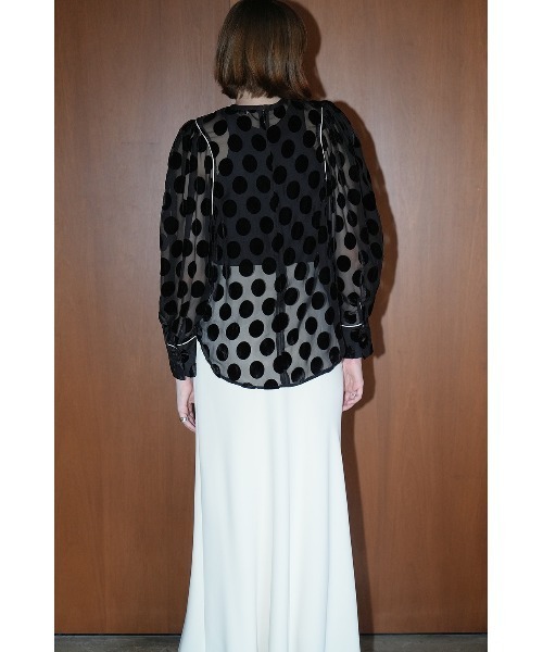 CLANE tシャツ CLANE/クラネ/BIG DOT OPAL TOPS レディース