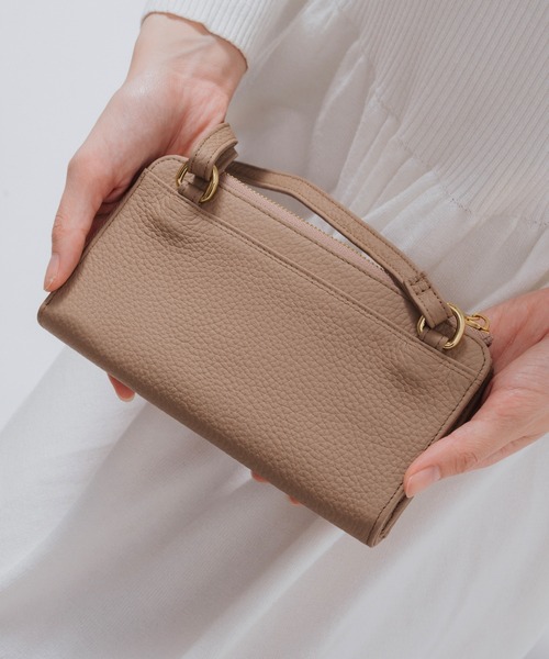 MURA（ムラ） ショルダーバッグ バッグ フルグレイン シュリンクレザー