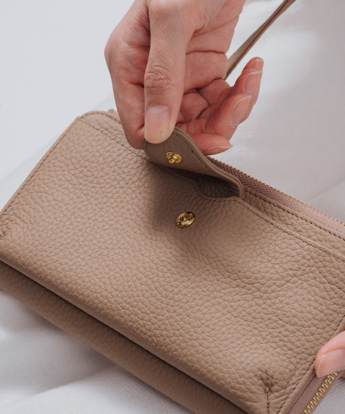 MURA（ムラ） ショルダーバッグ バッグ フルグレイン シュリンクレザー