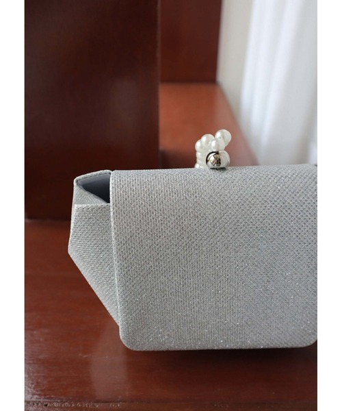 Dorry Doll（ドリードール） ハンドバッグ パールハンドルグリッター