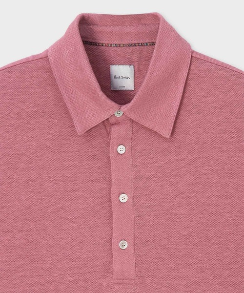 Paul Smith（ポール・スミス） ポロシャツ カラーリネン ポロシャツ