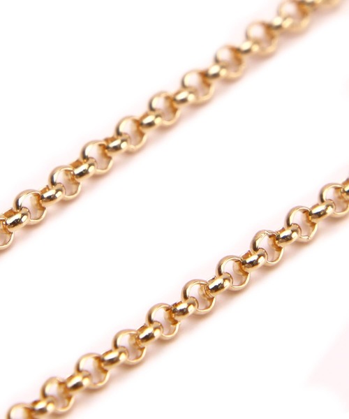 ネックレス LH Petite Modern ハーフラウンドチェーン/K18ゴールド メンズ レディースの画像