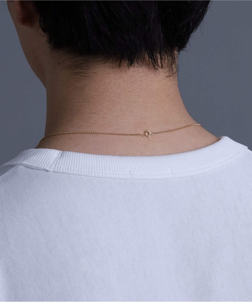 ネックレス LH Petite Modern ハーフラウンドチェーン/K18ゴールド メンズ レディースの画像
