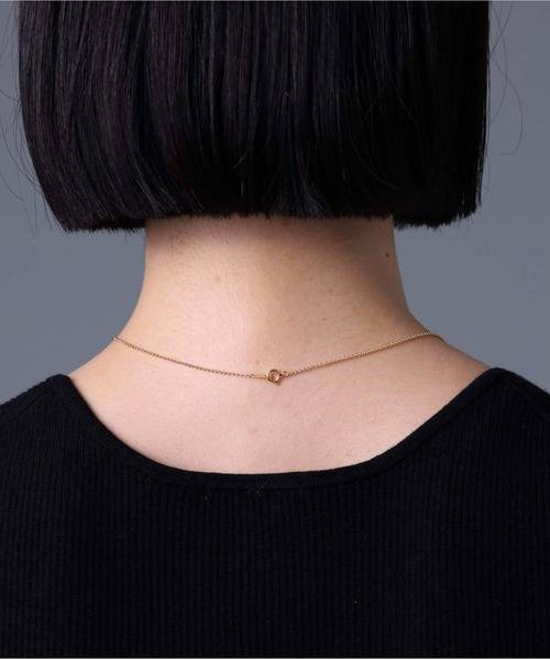 ネックレス LH Petite Modern ハーフラウンドチェーン/K18ゴールド メンズ レディースの画像