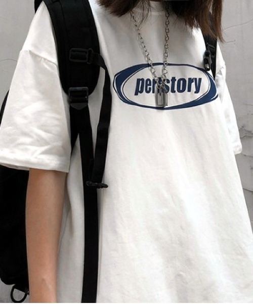tシャツ ＴＲＥＮＣＨリピートロゴT レディース SHEENA tシャツ pertstoryロゴTシャツ レディース : ZOZOTOWN