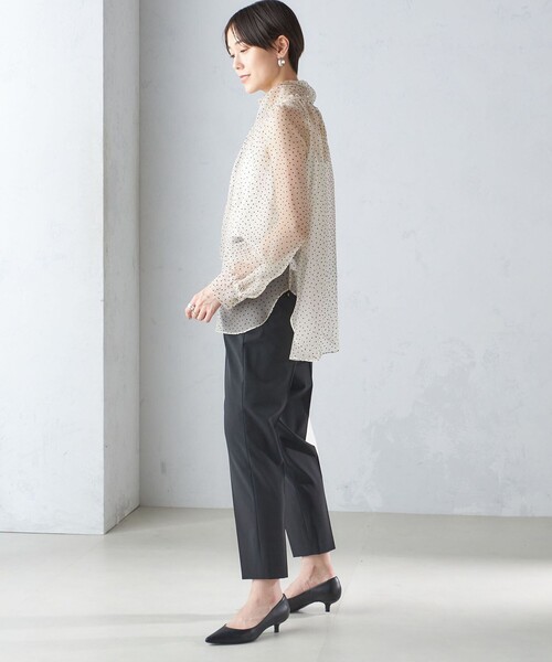 SHIPS（シップス） パンツ 「手洗い可能」ストレッチ テーパード