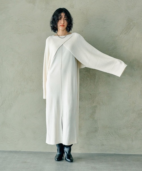 追加 Tamu様専用】未使用☆レースショルダーワンピース LEPSIM ワンピース