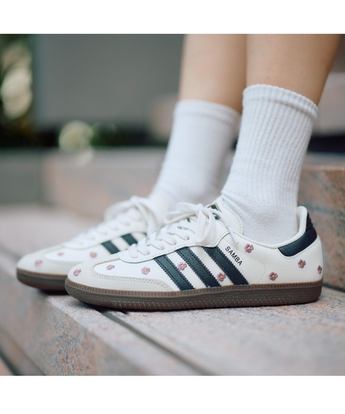 【関税込み】adidas Originals ホワイト Samba JP スニーカー アディダス adidas レディース スニーカー SAMBA （ホワイト