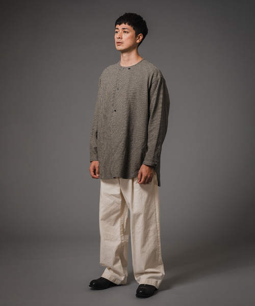 EDIFICE（エディフィス） シャツ CONFFECT EDIFICE TWEEDY COTTON Crew