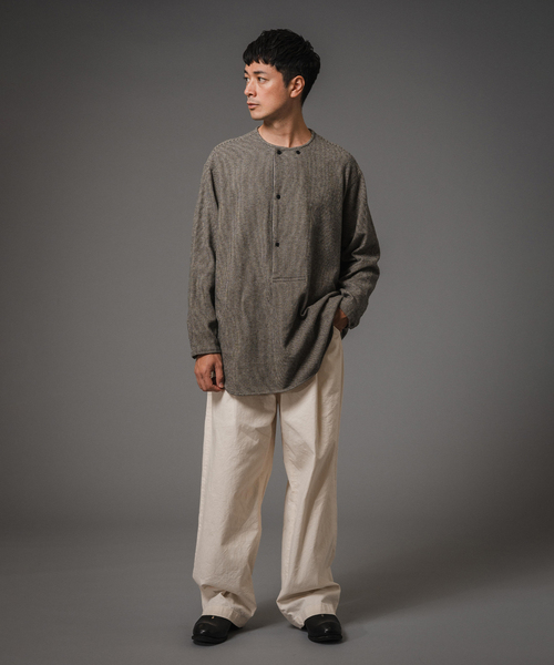EDIFICE（エディフィス） シャツ CONFFECT EDIFICE TWEEDY COTTON Crew