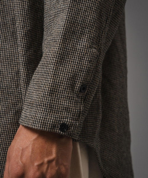 EDIFICE（エディフィス） シャツ CONFFECT EDIFICE TWEEDY COTTON Crew