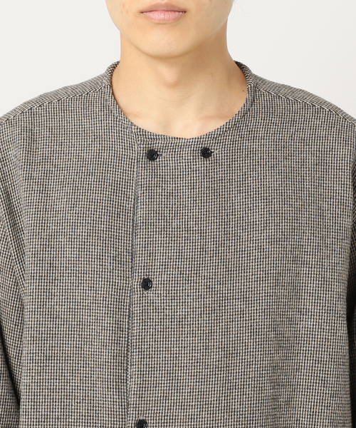 EDIFICE（エディフィス） シャツ CONFFECT EDIFICE TWEEDY COTTON Crew