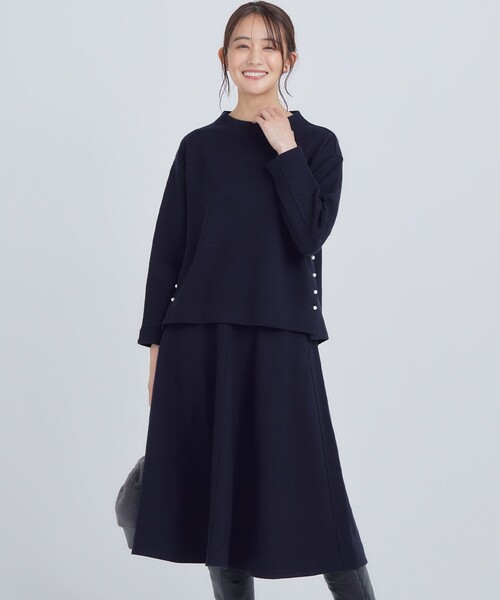 組曲（KUMIKYOKU） セットアップ ウール混ジャージー セットアップ