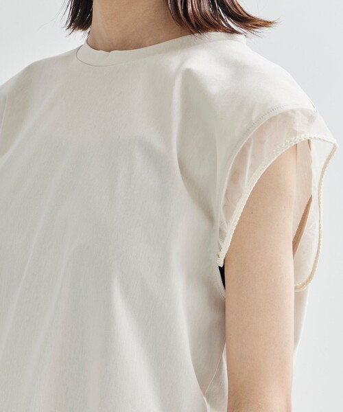 タナカダイスケ　China ribbon no sleeve T-shirt 別注China ribbon no sleeve T-shirt(FREE BLACK): tanakadaisuke