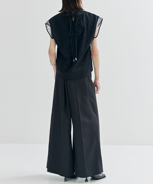tanakadaisuke STUDIOUS別注ワンピース tanakadaisuke/タナカダイスケ】《STUDIOUS別注》black lace
