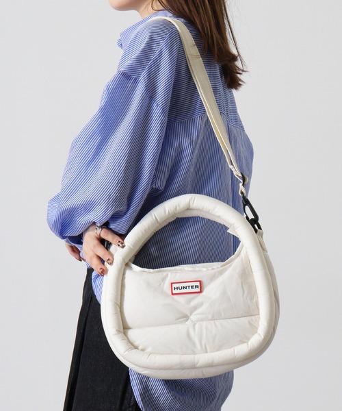 HUNTER（ハンター） ショルダーバッグ バッグ フレイムド パファー